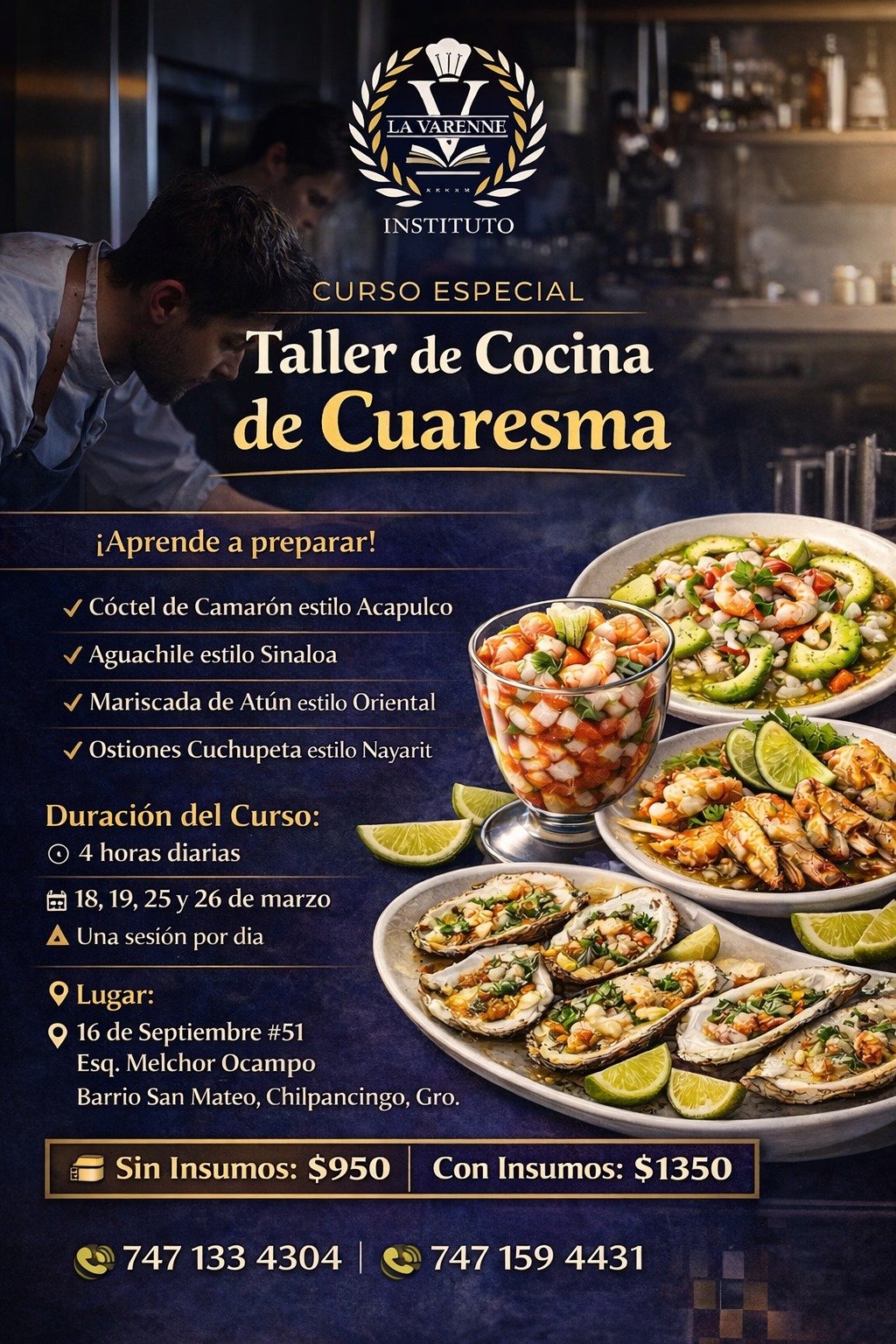 Talleres de Gastronomía